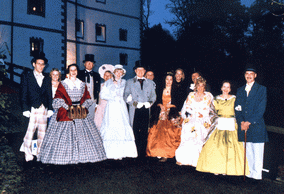 Tanzgruppe Aufführung